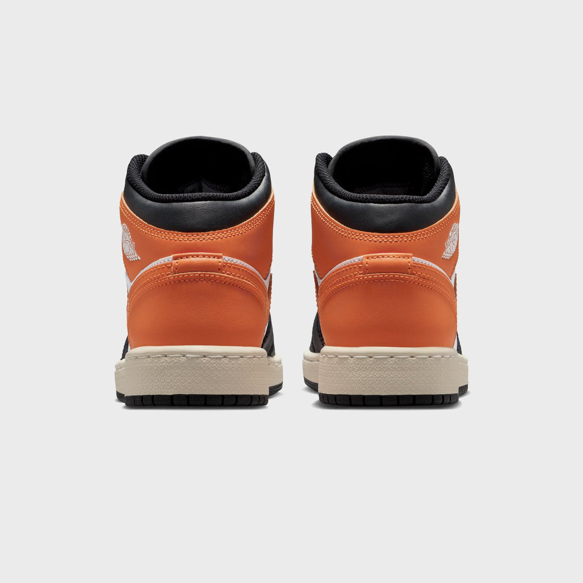 Jordan GS Air Jordan 1 Mid - Starfish / Black / White / Sail | Kith