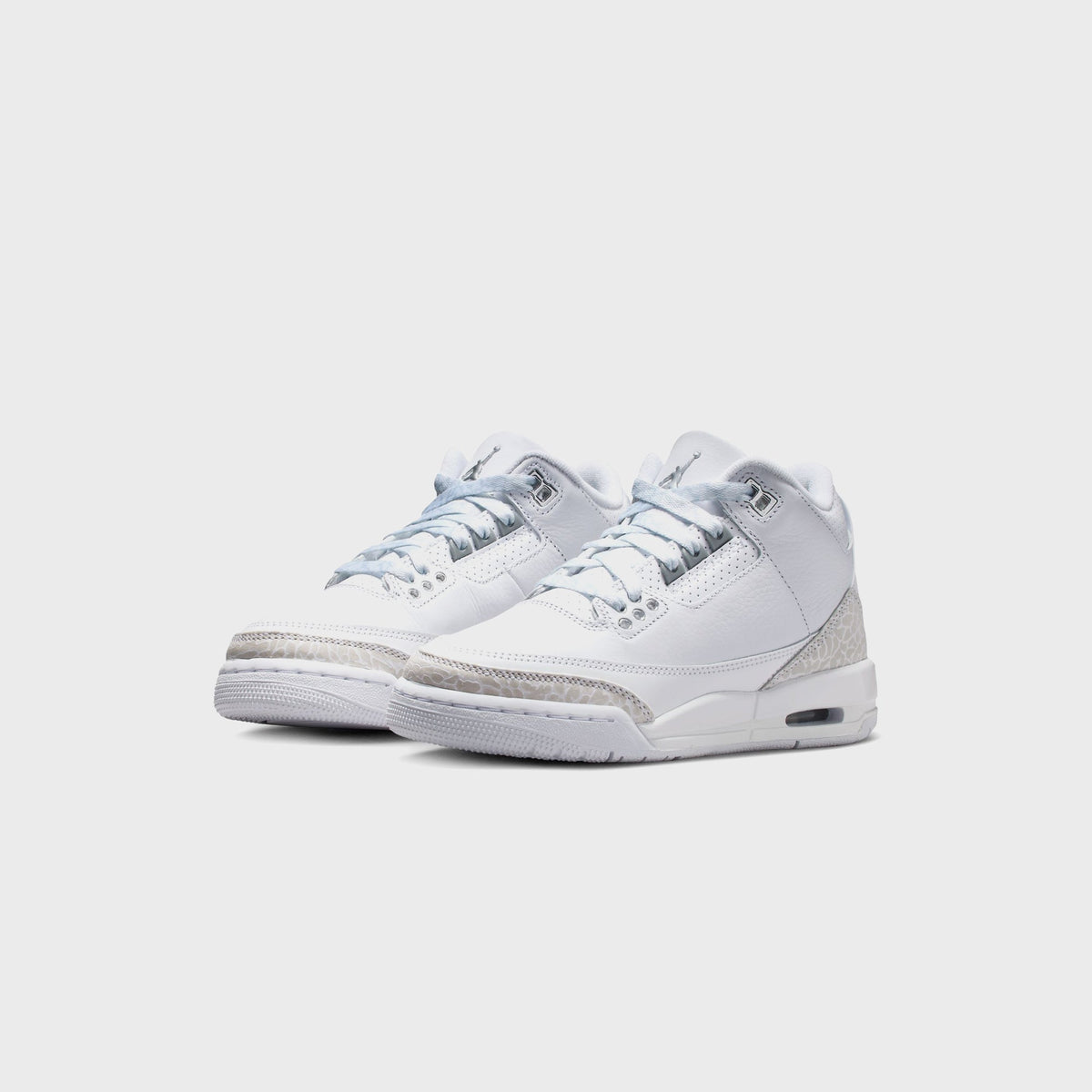 Nike PS Air Jordan 3 Retro - White / Metallic Silver / White | Kith