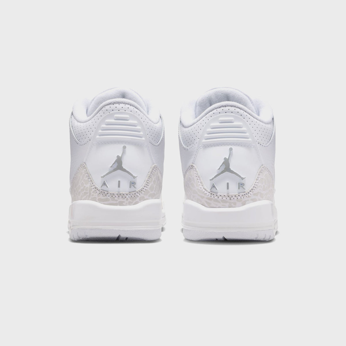 Nike PS Air Jordan 3 Retro - White / Metallic Silver / White | Kith