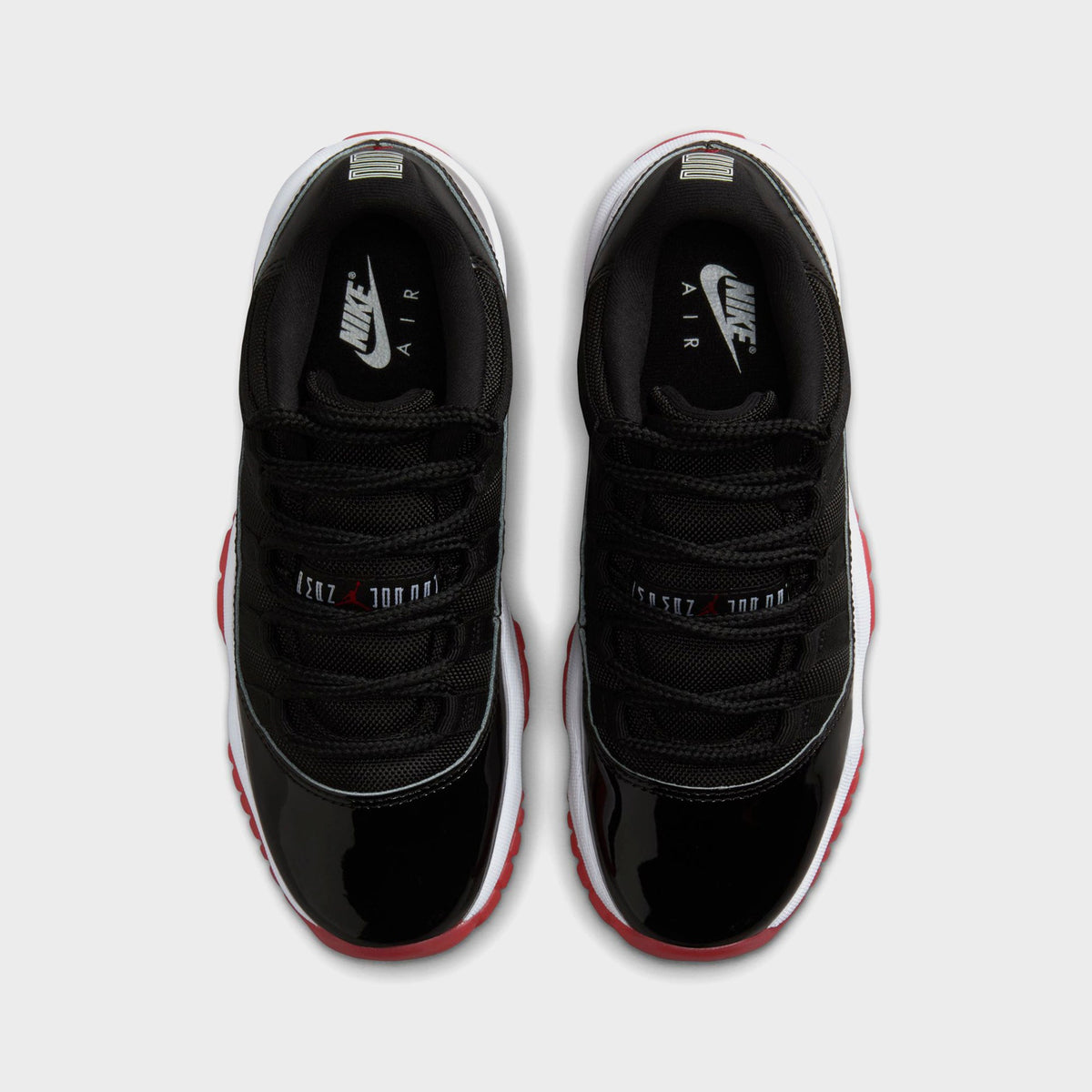 Jordan GS Air Jordan 11 Low - White / Varsity Red / Black | Kith