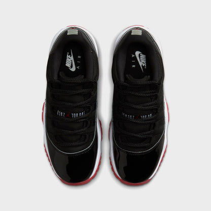Jordan GS Air Jordan 11 Low - White / Varsity Red / Black | Kith