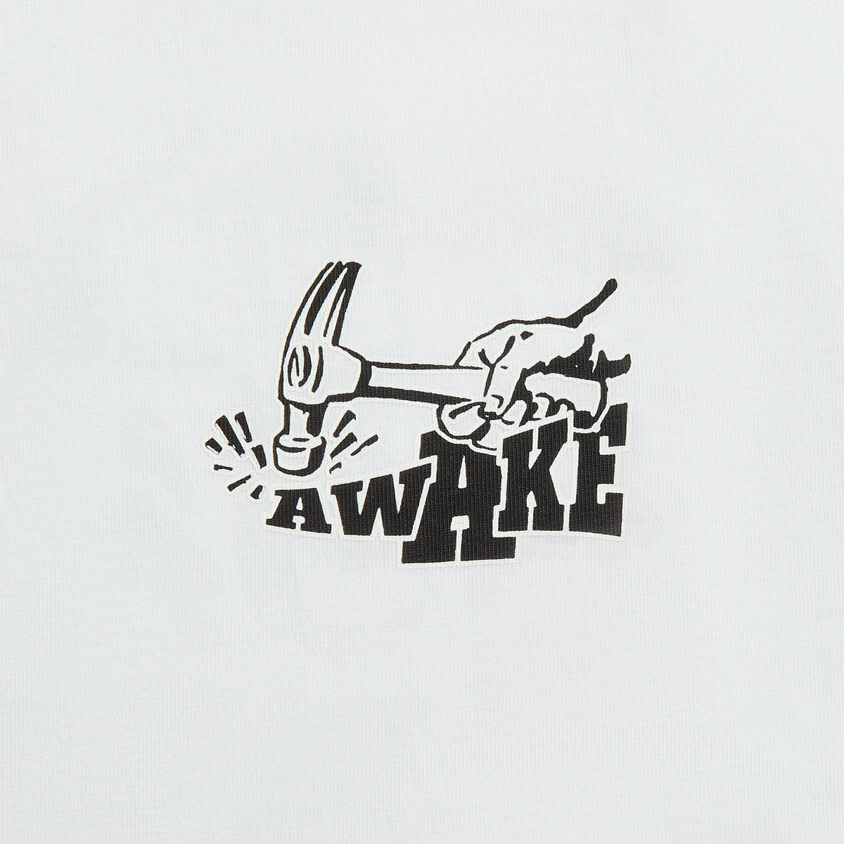 Awake NY Hammer Tee - White | Kith