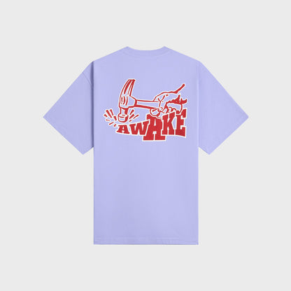 Awake NY Hammer Tee - Periwinkle | Kith