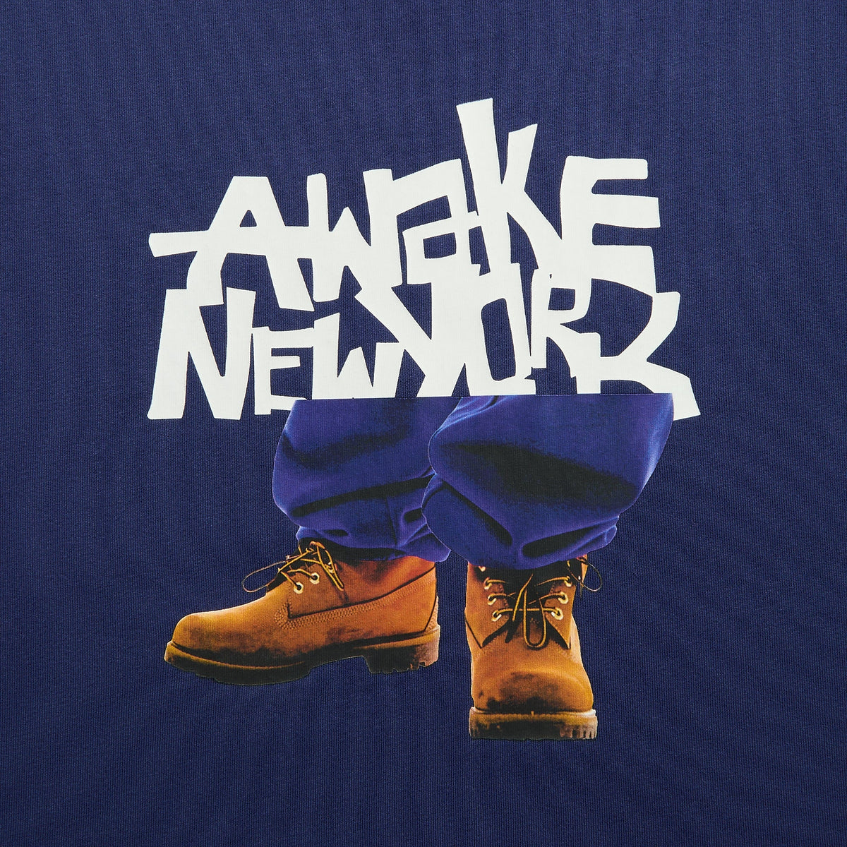 Awake NY Stomper Tee - Navy | Kith