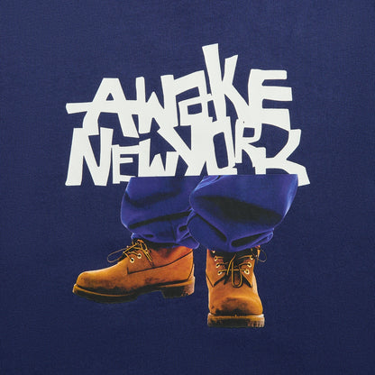 Awake NY Stomper Tee - Navy | Kith
