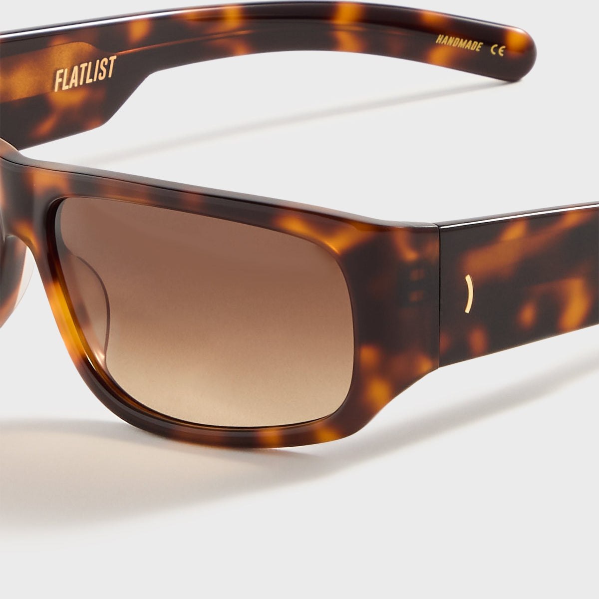 Flatlist April - Dark Tortoise / Brown Gradient Lens | Kith