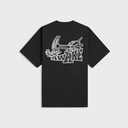 Awake NY Hammer Tee - Black | Kith