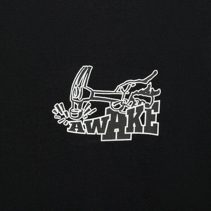 Awake NY Hammer Tee - Black | Kith