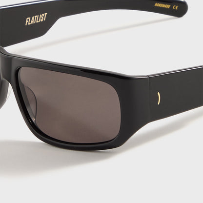 Flatlist April - Solid Black / Solid Black Lens | Kith