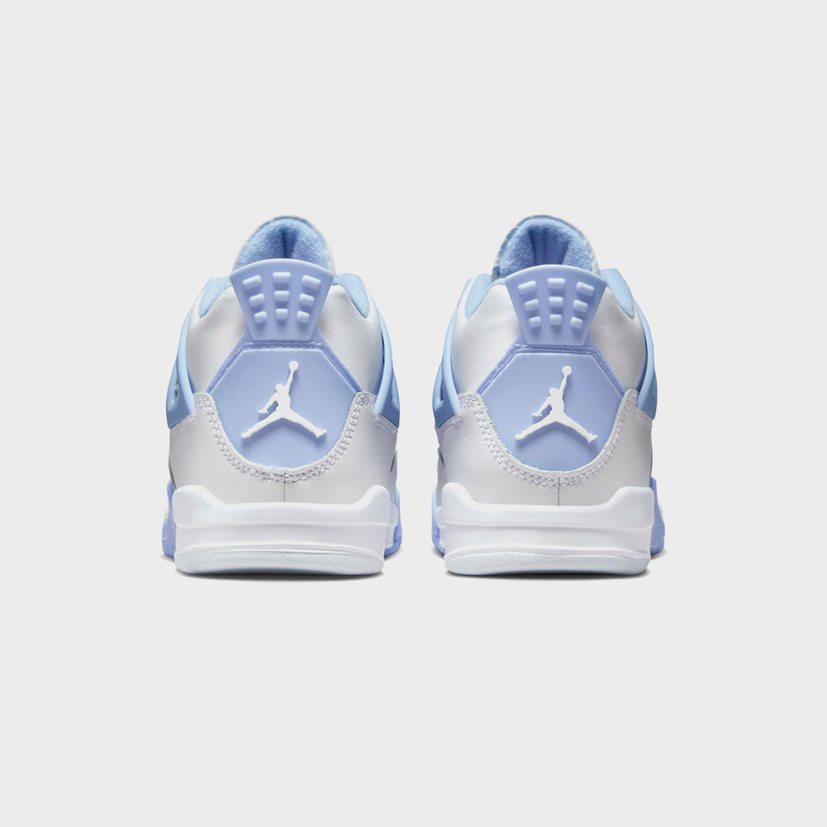 Jordan PS Air Jordan 4 Retro - White / Aluminum / Blue Tint / Oil Gree | Kith