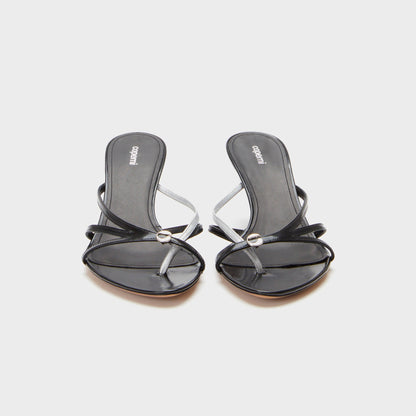 Coperni Low Strap Sandals - Black | Kith