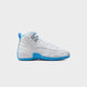 White / Metallic Silver / University Blue