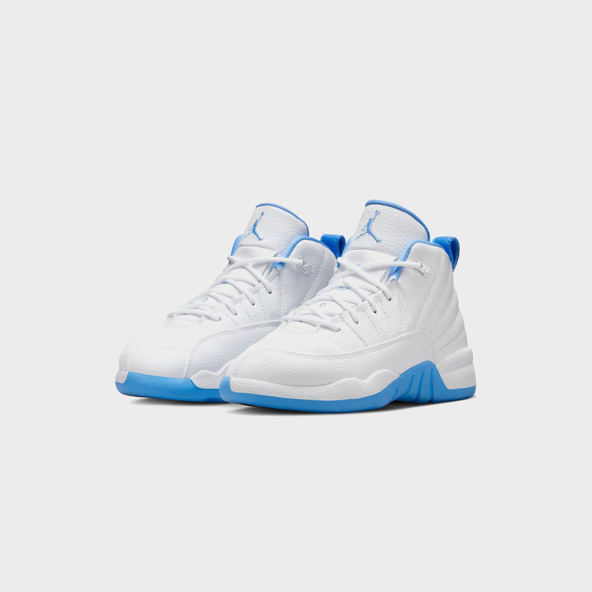 Jordan PS Jordan 12 Retro - White / Metallic Silver / University Blue | Kith