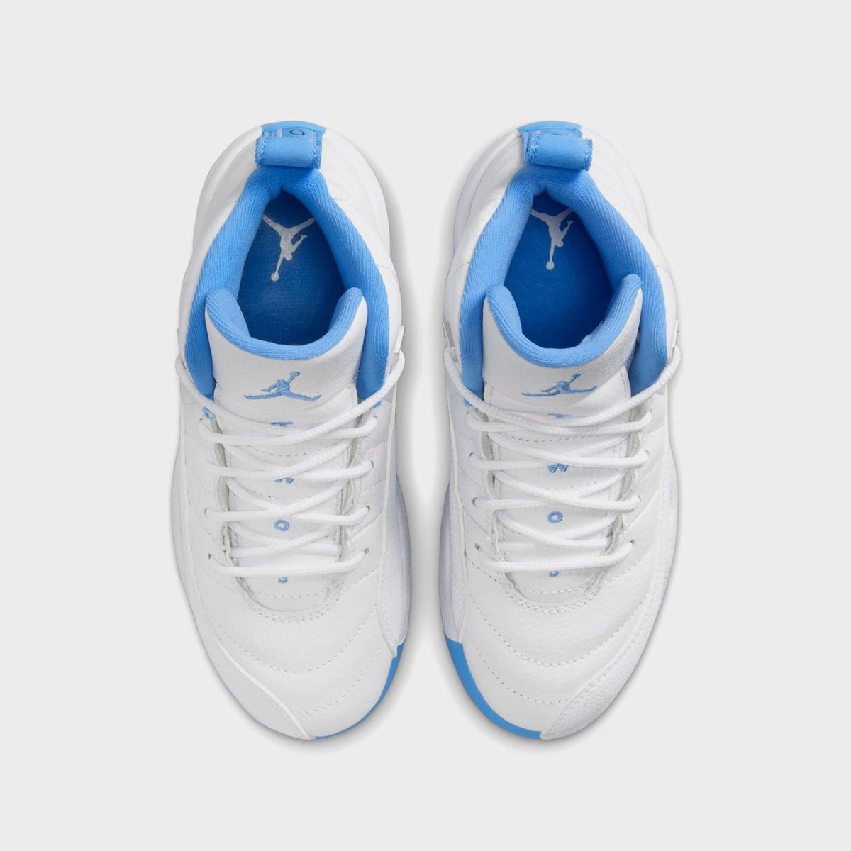 Jordan PS Jordan 12 Retro - White / Metallic Silver / University Blue | Kith