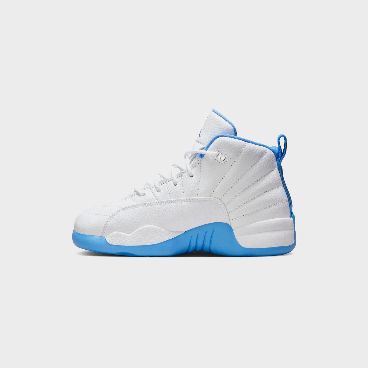 Jordan PS Jordan 12 Retro - White / Metallic Silver / University Blue | Kith