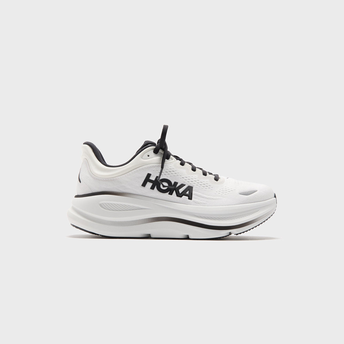 HOKA Bondi 9 - White / Black | Kith