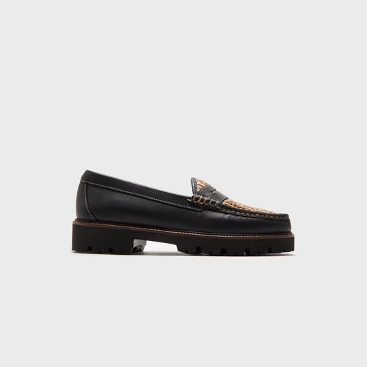 G.H. Bass Whitney Super Lug - Black / Natural | Kith