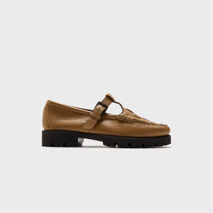G.H. Bass Mary Jane Fisherman Super Lug - Brown | Kith
