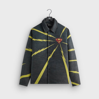 Superman | Kith Lightning Tapestry Jacket - Black | Kith