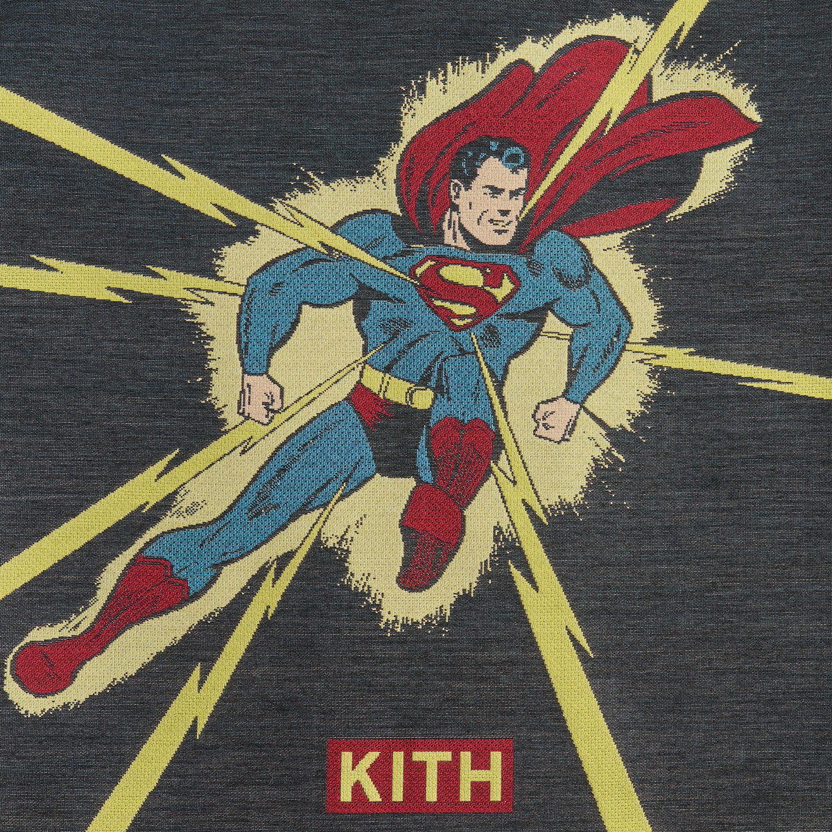 Superman | Kith Lightning Tapestry Jacket - Black | Kith