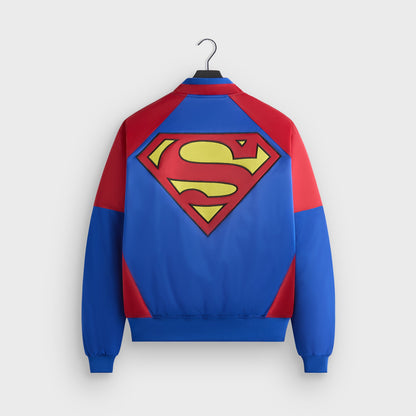 Superman | Kith Satin Bomber Jacket - Cyclone | Kith