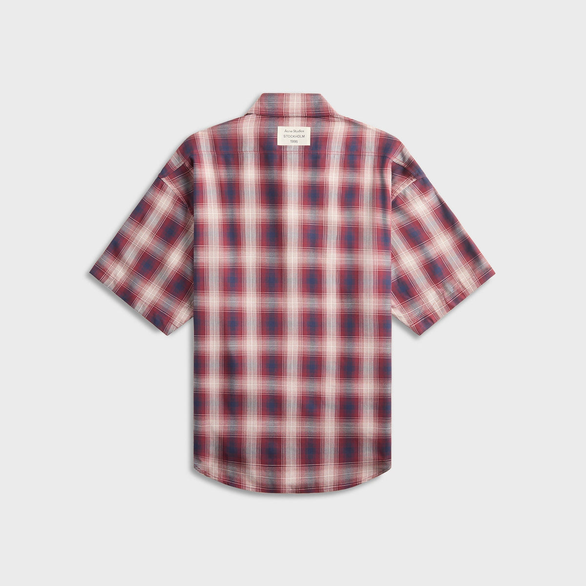 Acne Studios Shirt - Red / Blue | Kith
