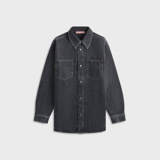 Acne Studios Denim Shirt - Black | Kith