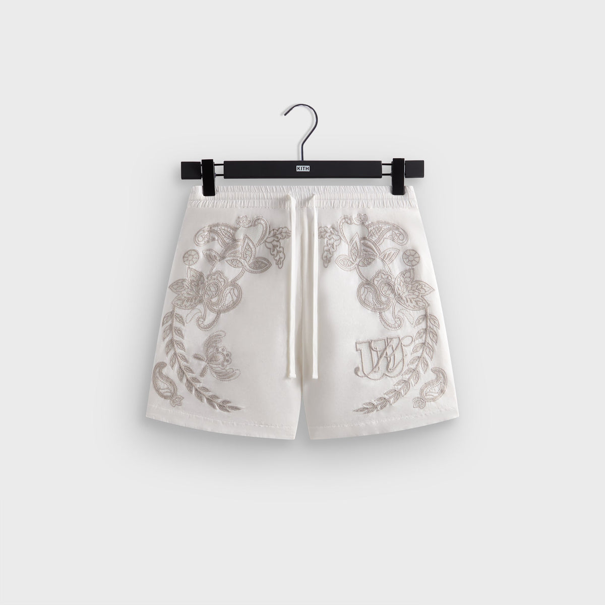 Kith for Wilson Embroidered Mesh Active Short - White | Kith
