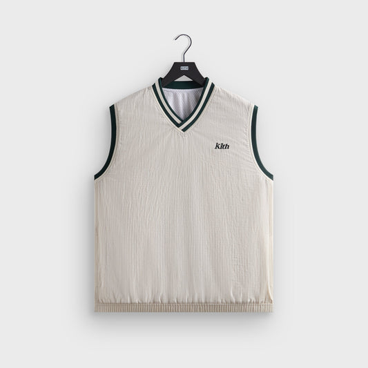 Kith for Wilson Dobby Reversible Vest - Sandrift | Kith
