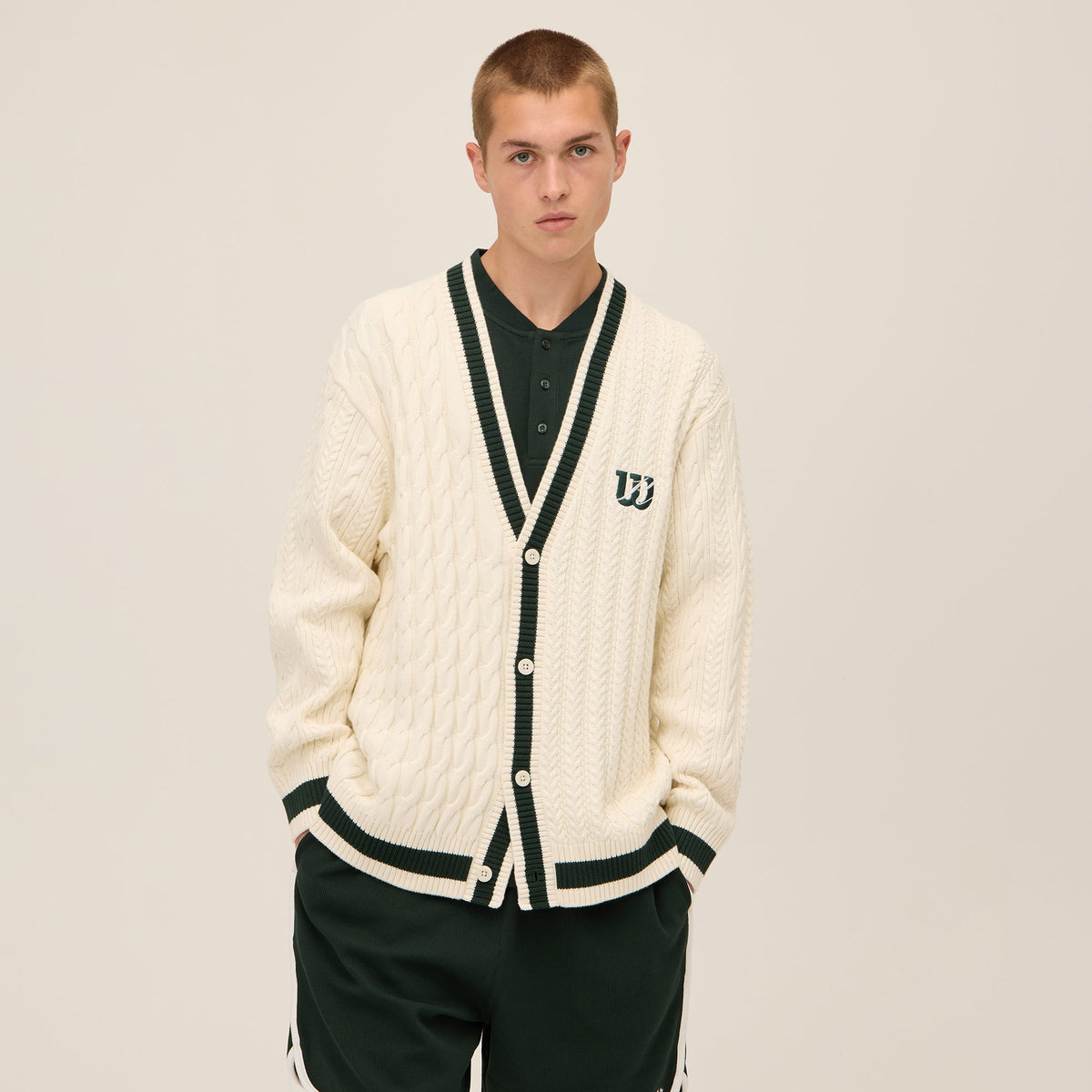 Kith for Wilson Cardigan Sweater - Sandrift | Kith