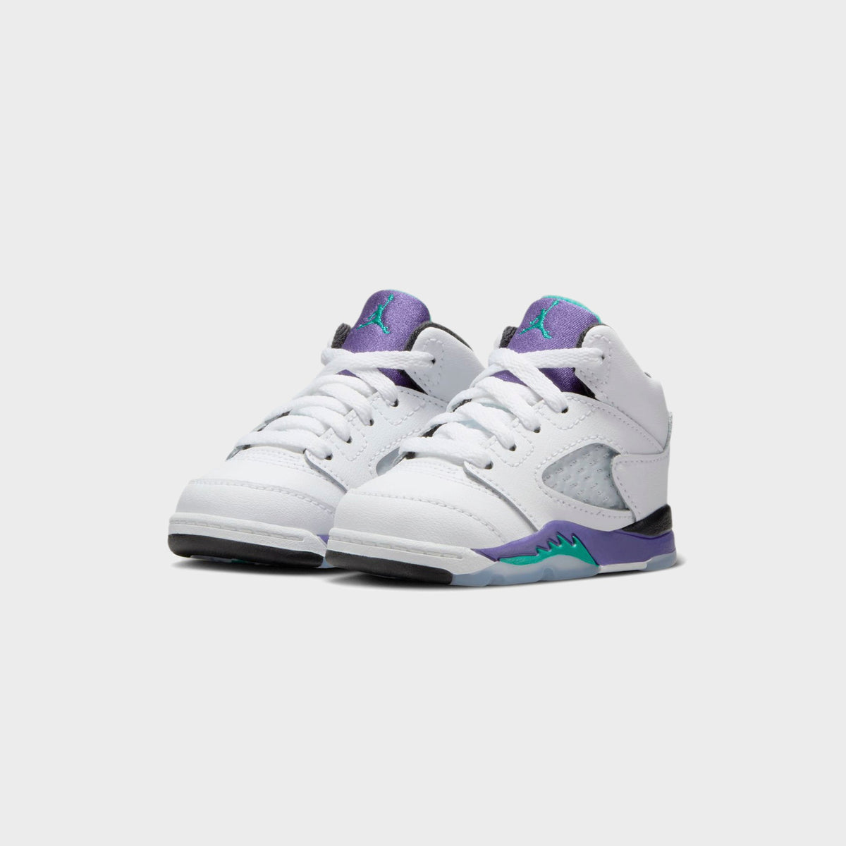 Jordan TD Air Jordan 5 - Black / New Emerald / Grape Ice | Kith