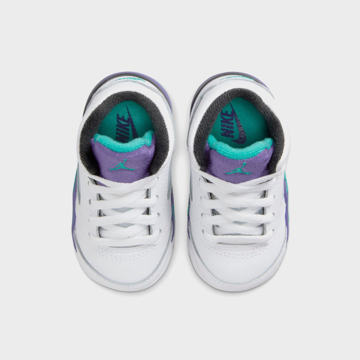 Jordan TD Air Jordan 5 - Black / New Emerald / Grape Ice | Kith