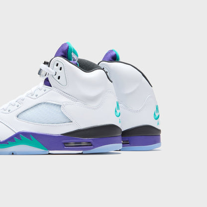 Jordan GS Air Jordan 5 - Black / New Emerald / Grape Ice | Kith