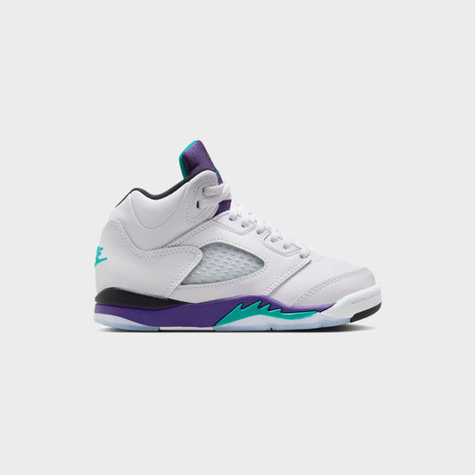 Jordan PS Air Jordan 5 - Black / New Emerald / Grape Ice | Kith