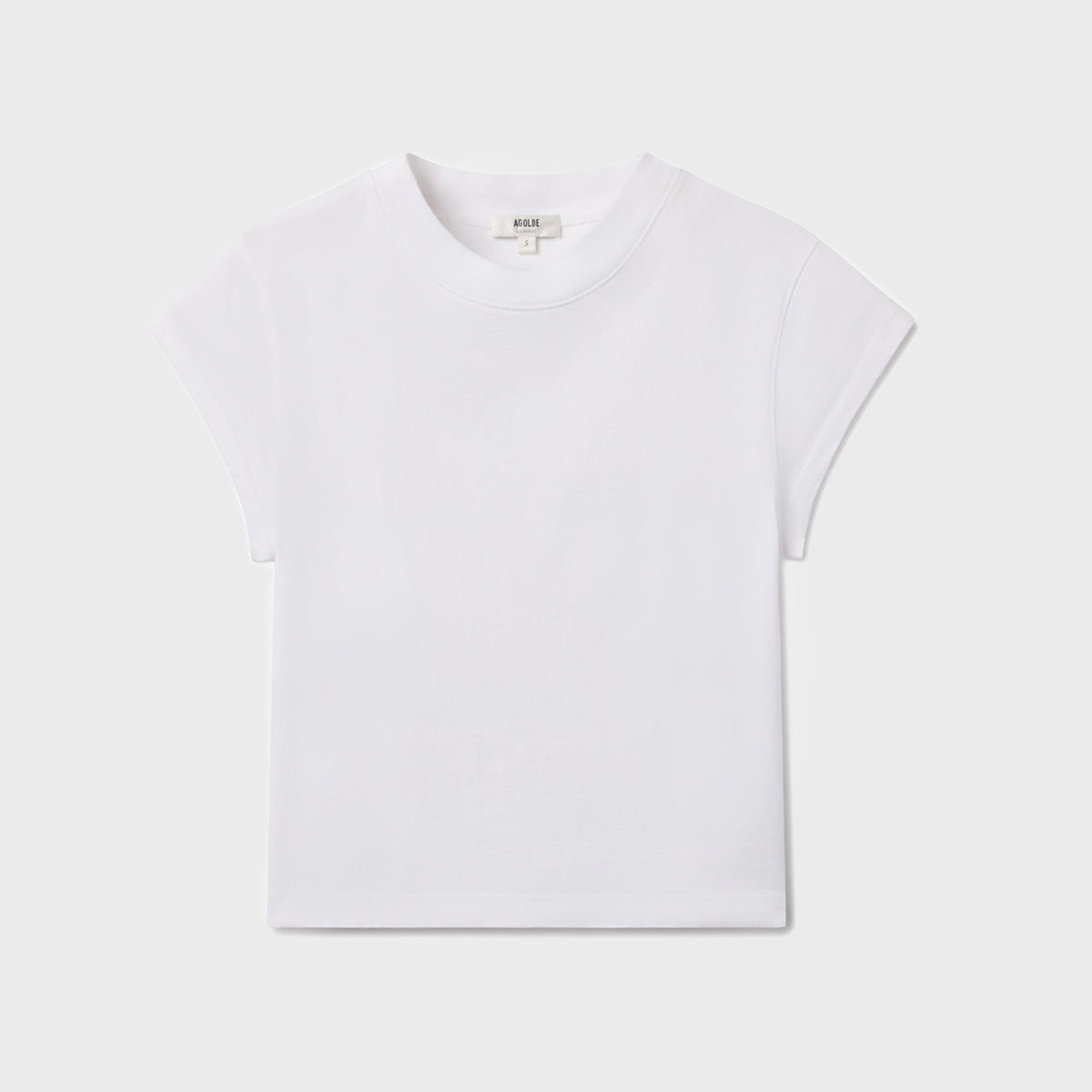 Agolde Bryce Cap Sleeve Tee - White | Kith