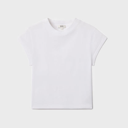 Agolde Bryce Cap Sleeve Tee - White | Kith