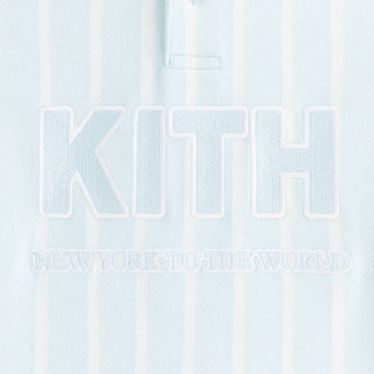 Kith Kids Birdseye Pearson Henley Pullover - Blue Skies | Kith
