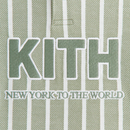 Kith Kids Birdseye Pearson Henley Pullover - Spear | Kith
