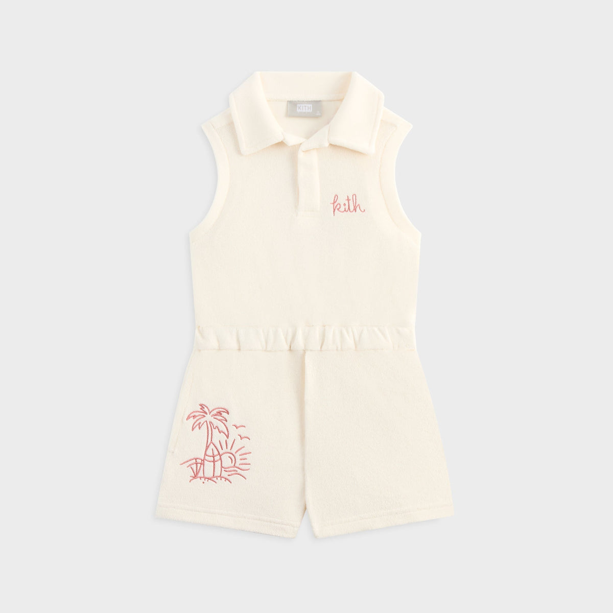 Kith Kids Novelty Terry Romper - Sandrift | Kith