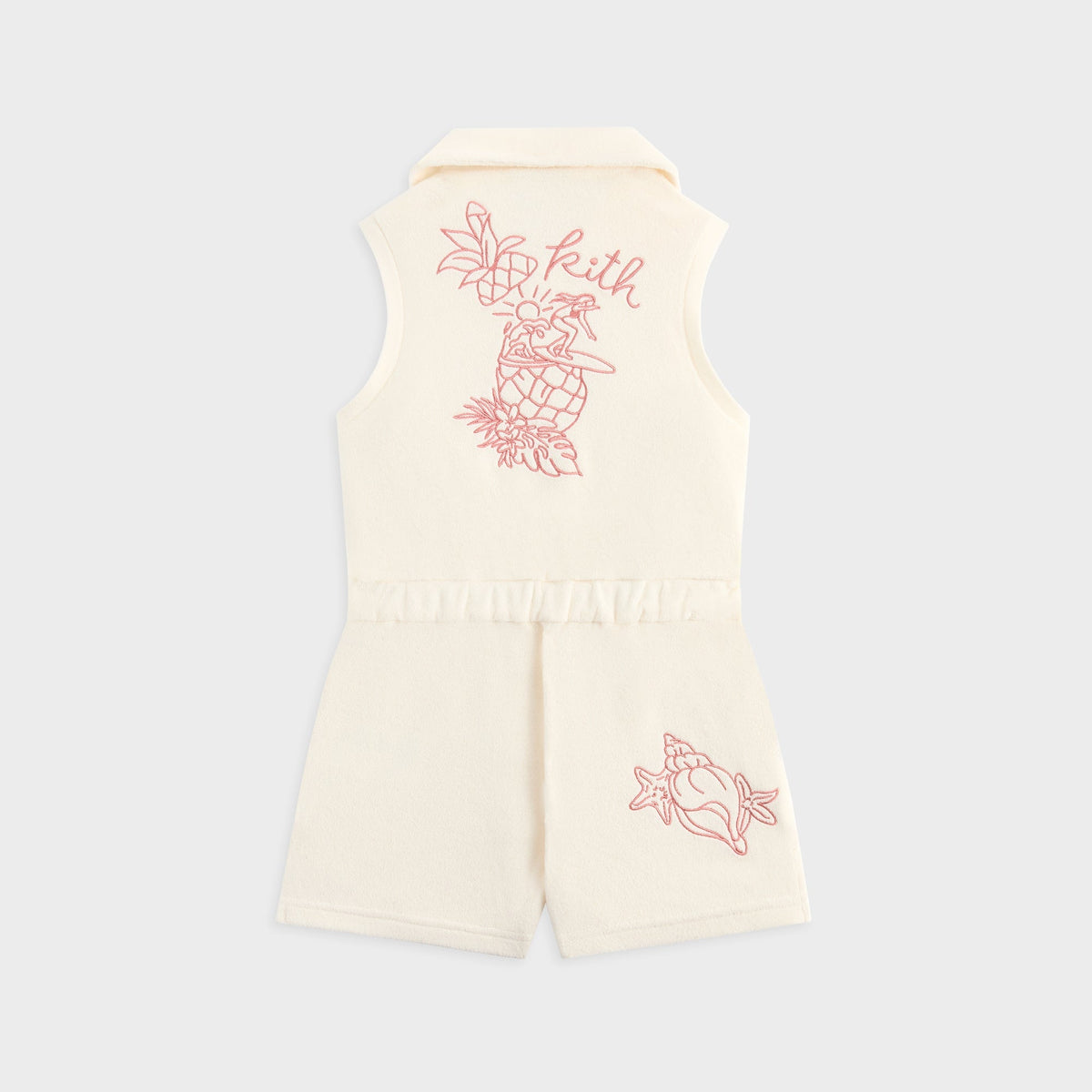 Kith Kids Novelty Terry Romper - Sandrift | Kith