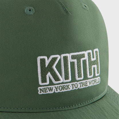 Kith Kids Wrinkle Nylon Snapback Hat - Spear | Kith
