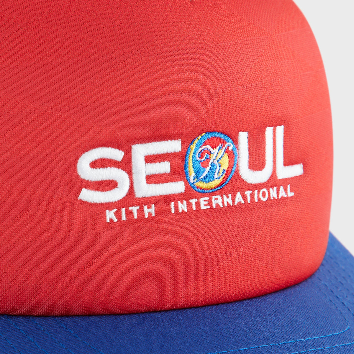 Kith Kids Seoul Regional Trucker Hat - Cherry Bomb | Kith