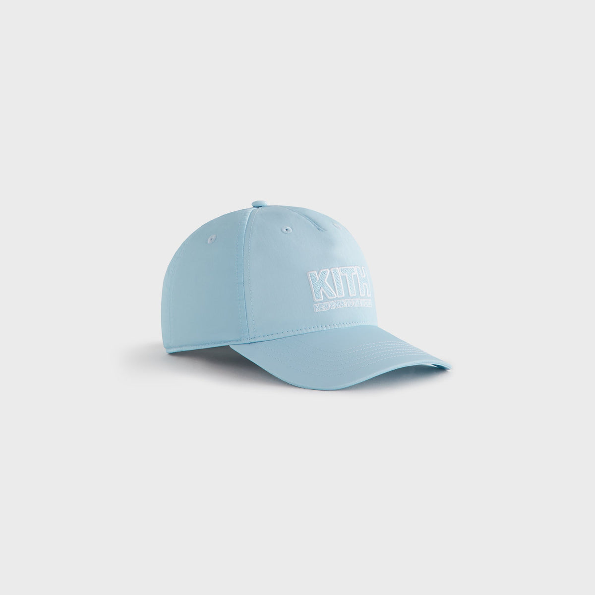 Kith Kids Wrinkle Nylon Snapback Hat - Blue Skies | Kith
