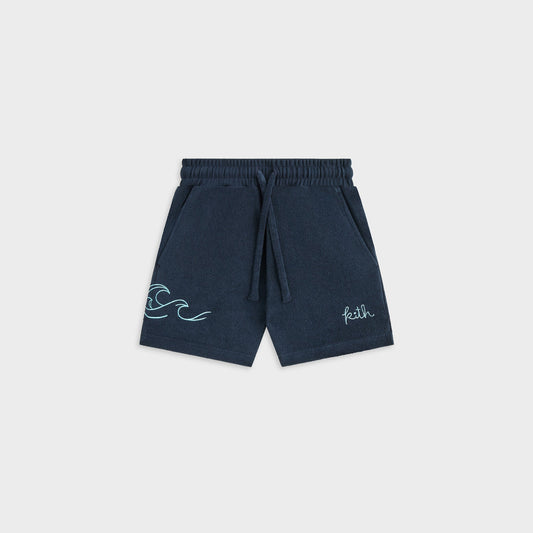 Kith Kids Novelty Terry Camp Short - Nocturnal | Kith