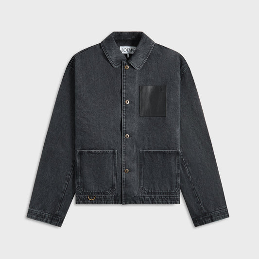Loewe Workwear Jacket - Black | Kith