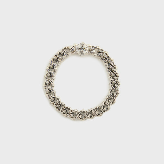 Emanuele Bicocchi Flourishing Chain Bracelet Small - Silver | Kith