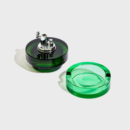 Edie Parker Glass Tabletop Lighter - Grass Green | Kith