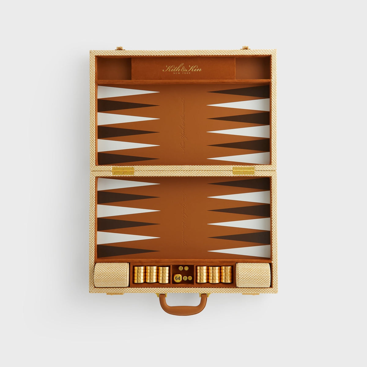 Kith Raffia Backgammon Board - Radiant | Kith
