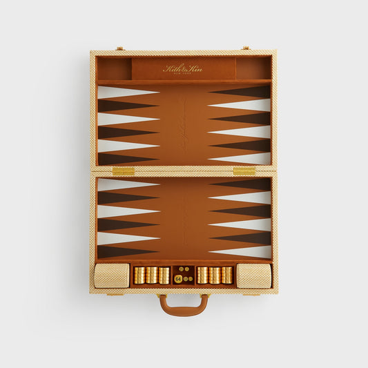 Kith Raffia Backgammon Board - Radiant | Kith