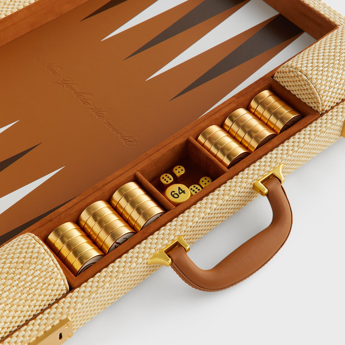 Kith Raffia Backgammon Board - Radiant | Kith
